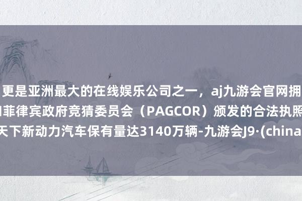 更是亚洲最大的在线娱乐公司之一,aj九游会官网拥有欧洲马耳他(MGA)和菲律宾政府竞猜委员会(PAGCOR)颁发的合法执照。天下新动力汽车保有量达3140万辆-九游会J9·(china)官方网站-真人游戏第一品牌