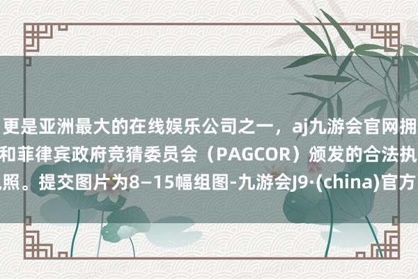 更是亚洲最大的在线娱乐公司之一，aj九游会官网拥有欧洲马耳他（MGA）和菲律宾政府竞猜委员会（PAGCOR）颁发的合法执照。提交图片为8—15幅组图-九游会J9·(china)官方网站-真人游戏第一品牌